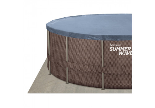 P20-1852-B Summer Waves Каркасный бассейн круглый, 549х132см, фильтр-насос картр 5700 л/ч (P20-1852-B, 56232)