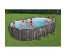 5611R Bestway Овальный каркасный бассейн, 610х366х122см +фильтр-насос, лестница, тент