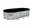 56716 Bestway Каркасный бассейн Power Steel Delux — Ротанг (овал) 5,49х2,74х1,22м+фильтр-насос картр. 5678 л/ч